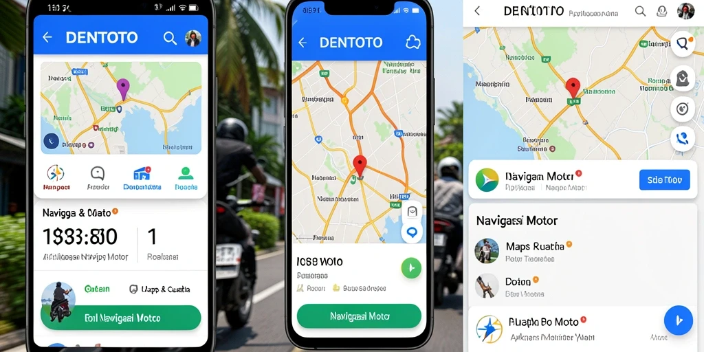 Tampilan antarmuka DENTOTO yang intuitif dan fungsional.