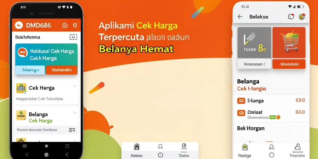 Antarmuka canggih DMD686 untuk fungsi Cek Harga yang efisien.