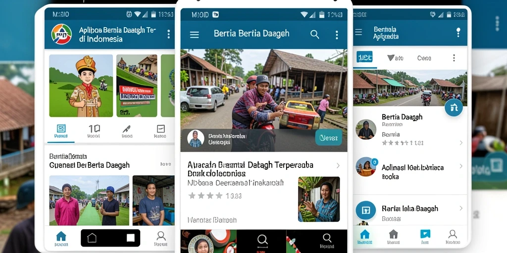 Tampilan antarmuka MPOID yang menarik dan informatif untuk berita daerah.